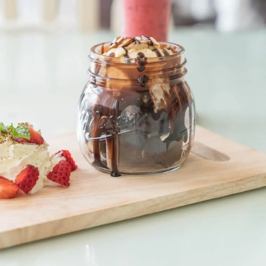 Caramel Cheesecake Jar